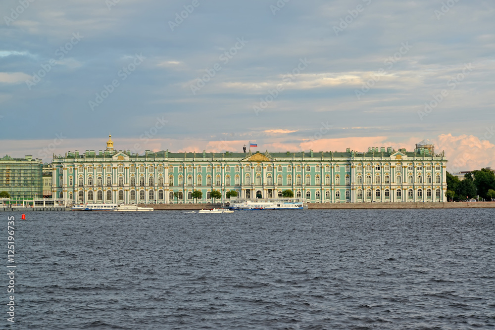 ST. PETERSBURG, RUSSIA. A view of the Winter Pal