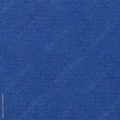 Blue canvas texture, closeup