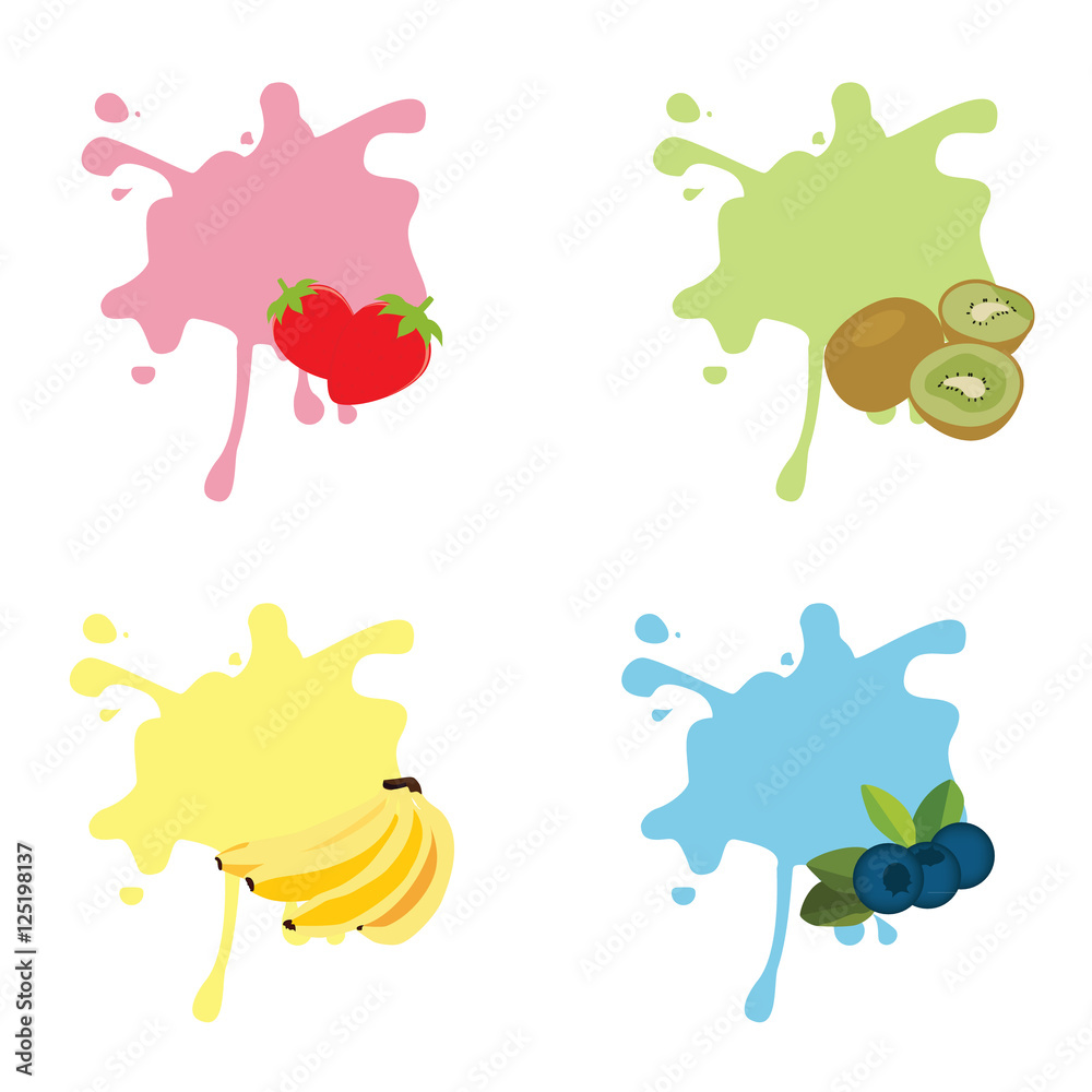 Yogurt splash set Yogurt splash set
