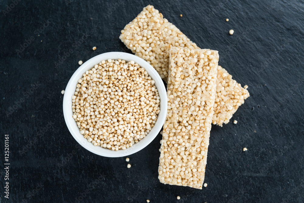 Fresh made Quinoa Bars Fresh made Quinoa Bars