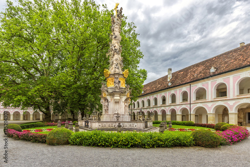 Photography Abbey of the Holy Cross (Stift Heiligenkreuz) in  Vienna woods.