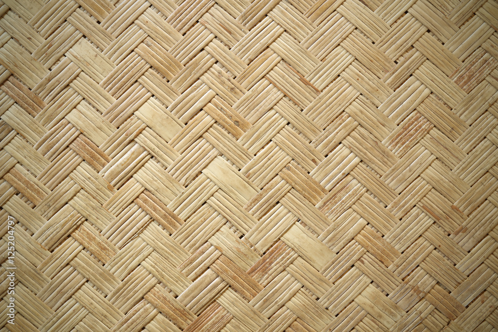 close up woven bamboo pattern background texture close up woven bamboo pattern background texture