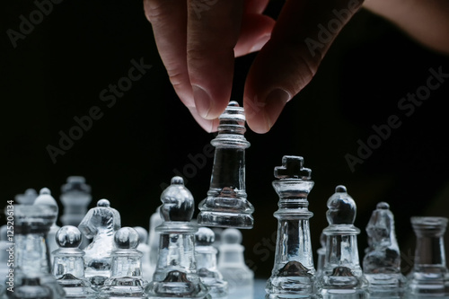 Chess board photo
