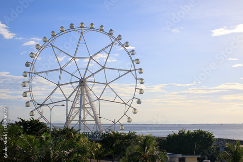 Ferris wheel at the Mall of Asia, in Pasay, Metro Manila, Philippines