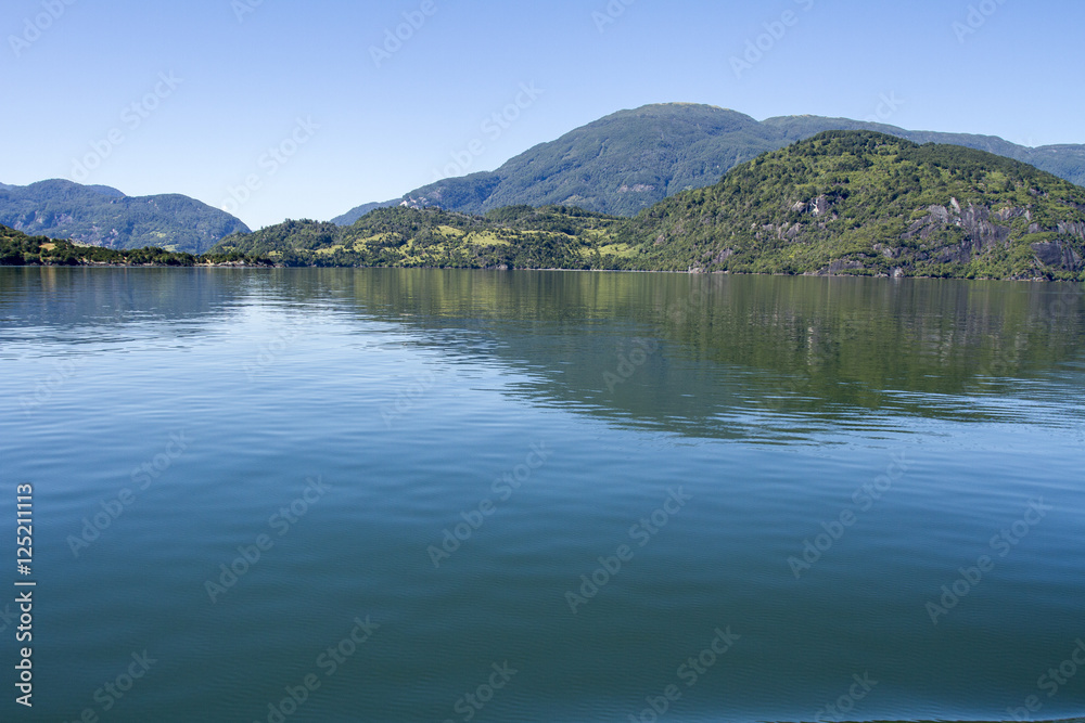 Inside Passage Of The Chilean Fjords