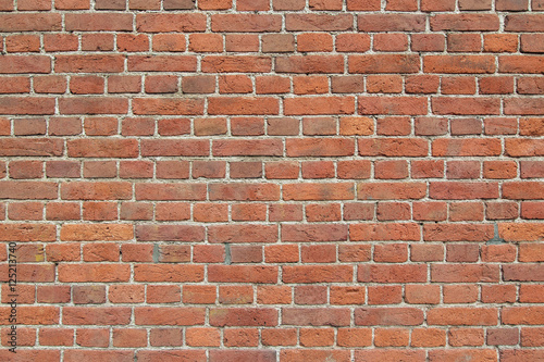 Wall from bricks.