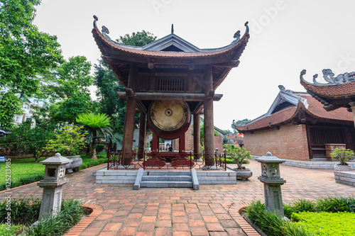 The Temple of Literature (Van Mieu Quoc Tu Giam) in Hanoi, Vietnam