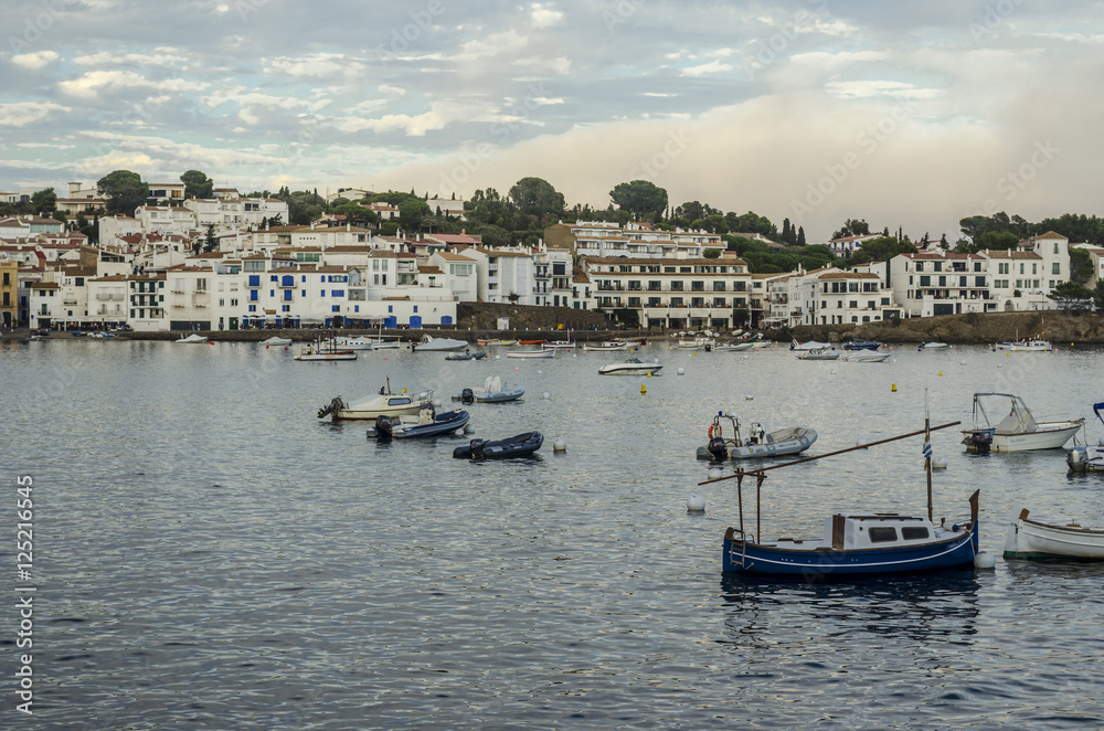 boats in Cadaques boats in Cadaques