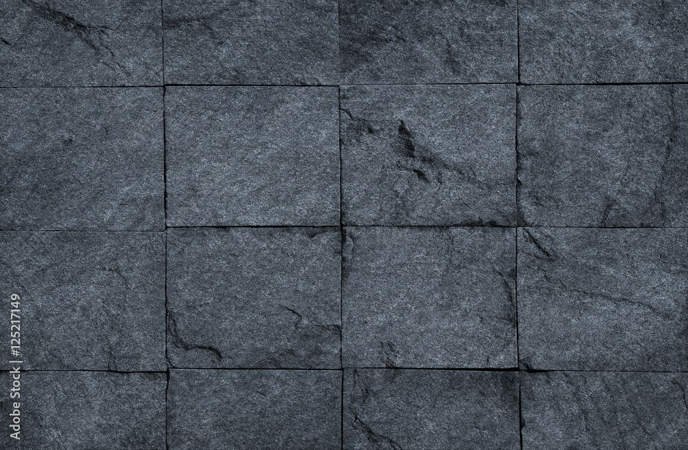 Naklejka premium black slate background or texture wall background
