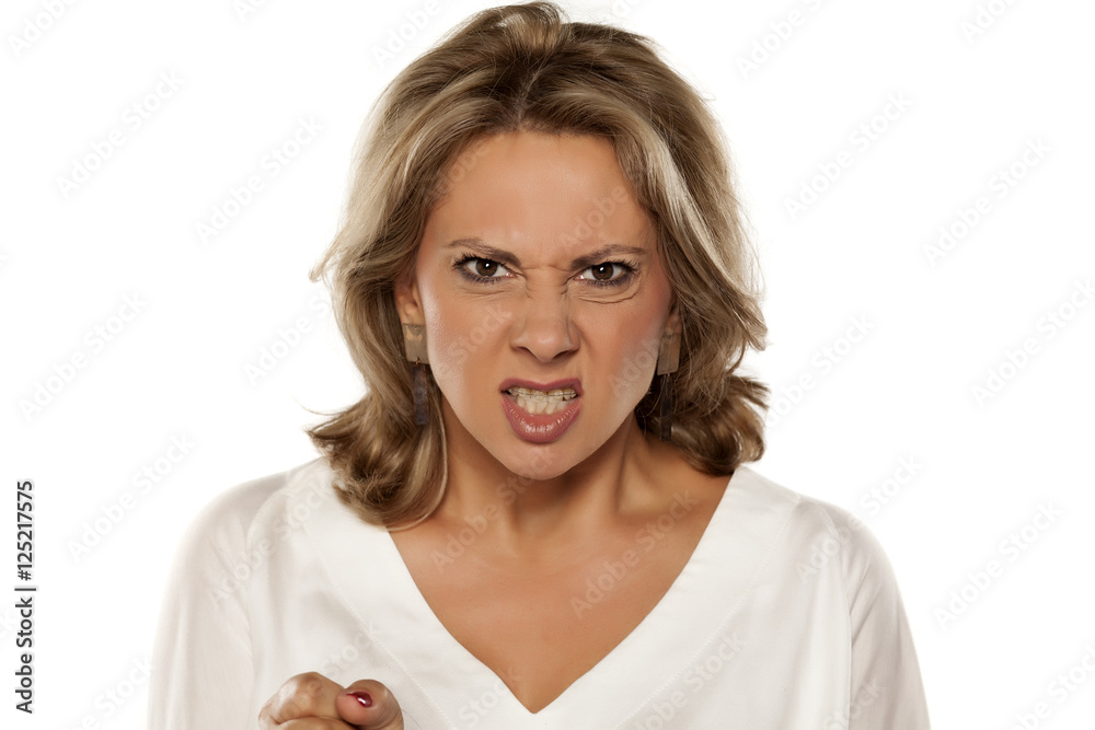 angry and mad middle-aged women angry and mad middle-aged women