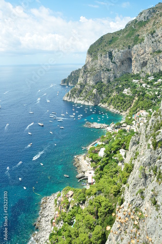 Vista acantilado  Capri