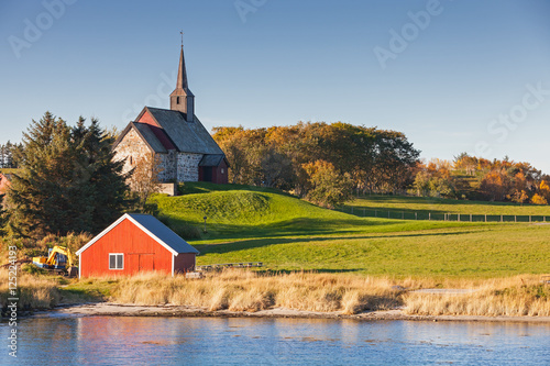Norway. Old Edoya church