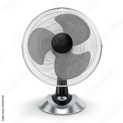 3D rendering fan