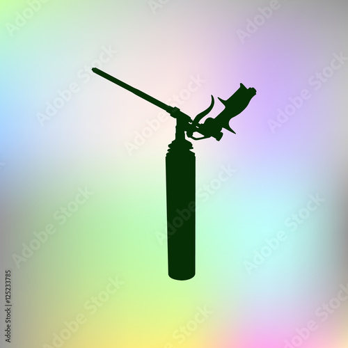 Foam gun icon