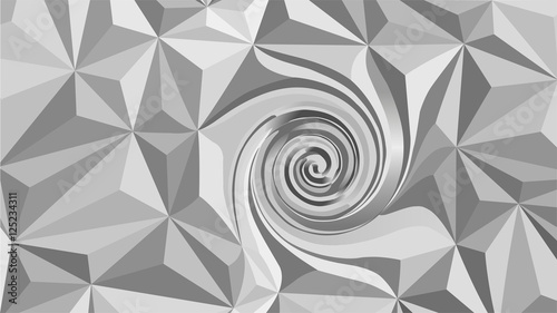 Abstract polygonal vector background - digitally generated image