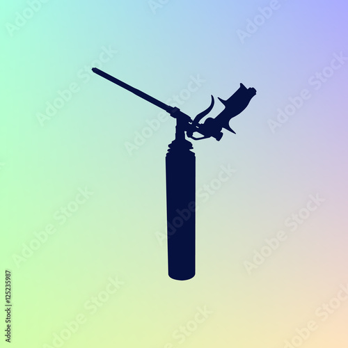 Foam gun icon