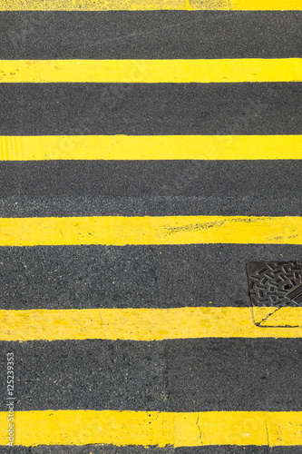 Zebra pedestrian crossing walk way © PerfectLazybones