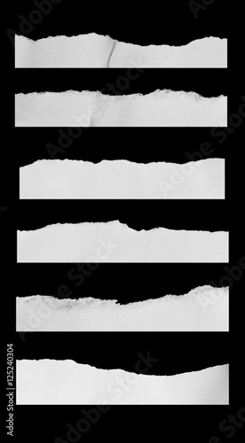 Torn paper background