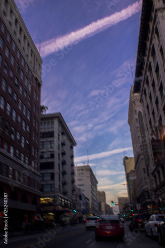 down town street