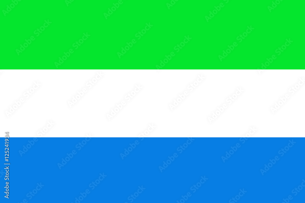 Sierra Leone flag ,Sierra Leone national flag illustration symbol. Sierra Leone flag ,Sierra Leone national flag illustration symbol.