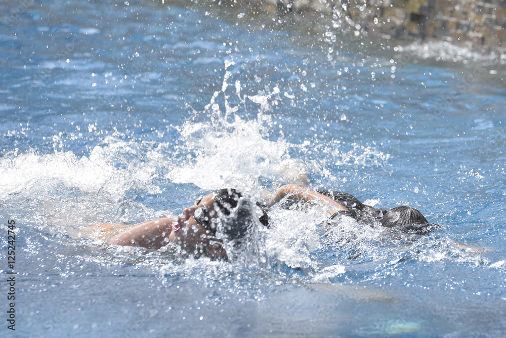 Obraz premium Children's swimming pool.