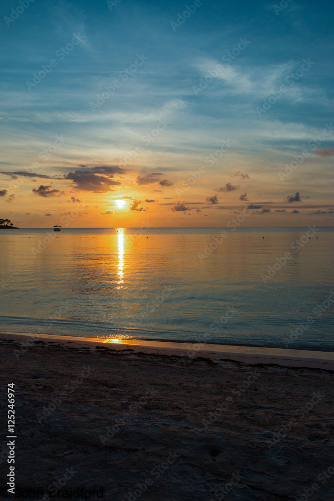 Sunset in Negril, Jamaica