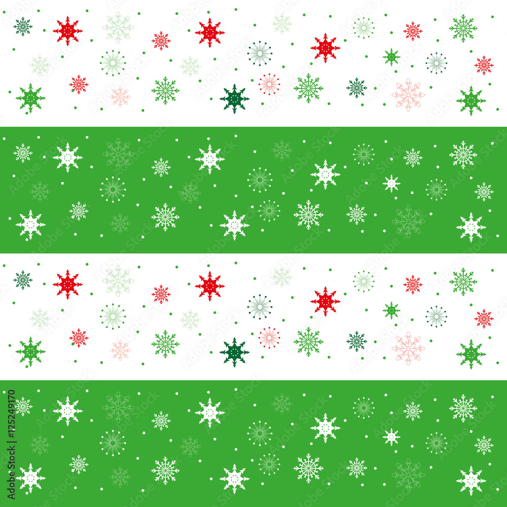 © Artem - Christmas seamless pattern of snowflakes, beautiful illustrations © Artem - Christmas seamless pattern of snowflakes, beautiful illustrations