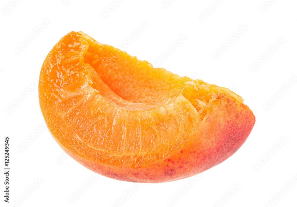 Apricot fruit on white Apricot fruit on white