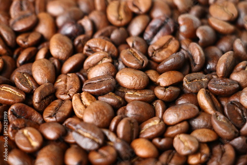 Coffee beans background