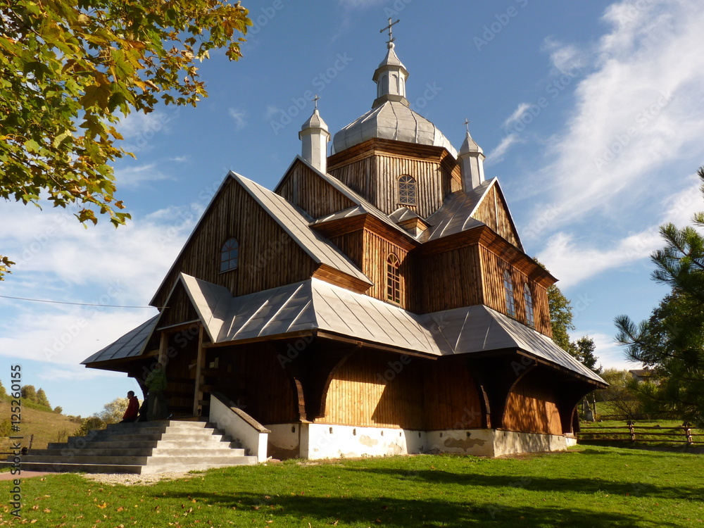 Piękna cerkiew. Bieszczady Piękna cerkiew. Bieszczady