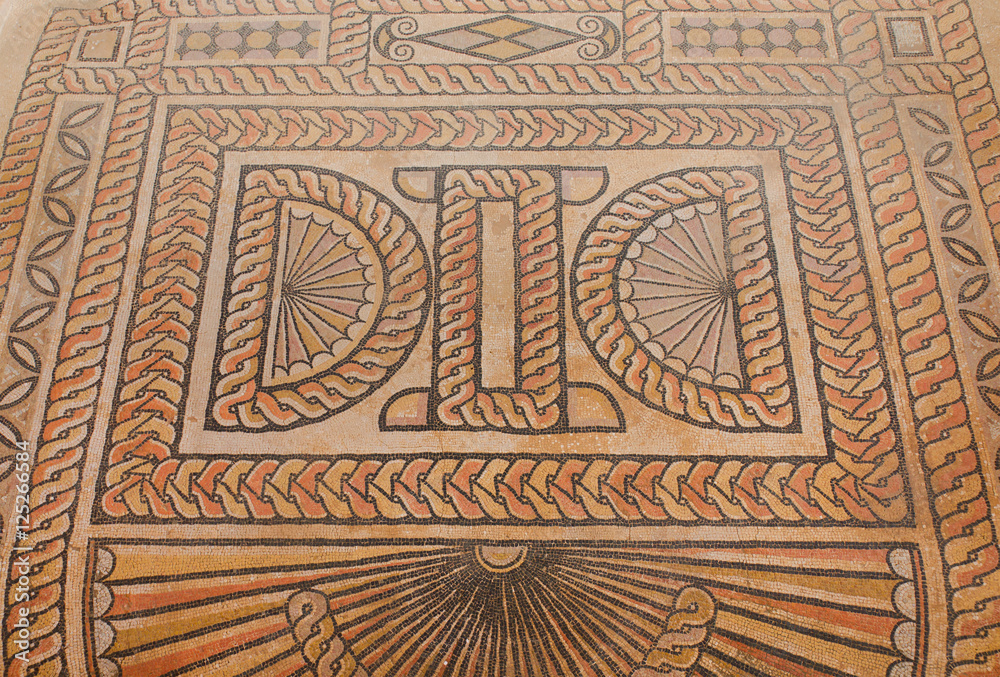 Ancient roman mosaic 