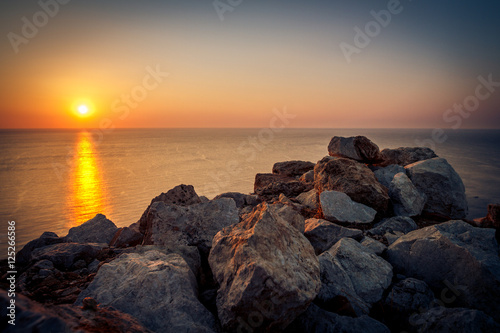 Sunrise, Sea and Stones