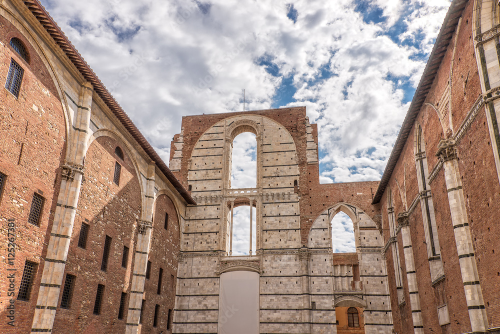 Fototapeta premium Duomo nuovo Siena Toskana
