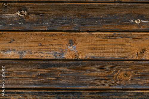 old wooden surface. Background of vintage boards. Wood texture