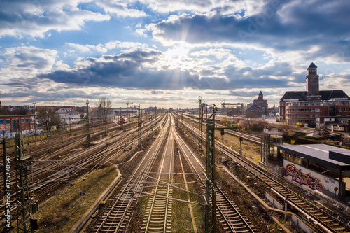 Bahntrasse am Westhafen, Berlin