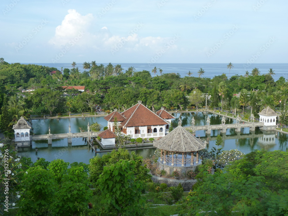 Pałac wodny Ujung. Bali