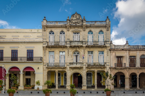 Buildings of Plaza Vieja - Havana  Cuba