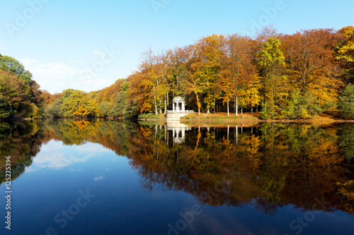 Tranquil Water with marvelous Autumn Reflections