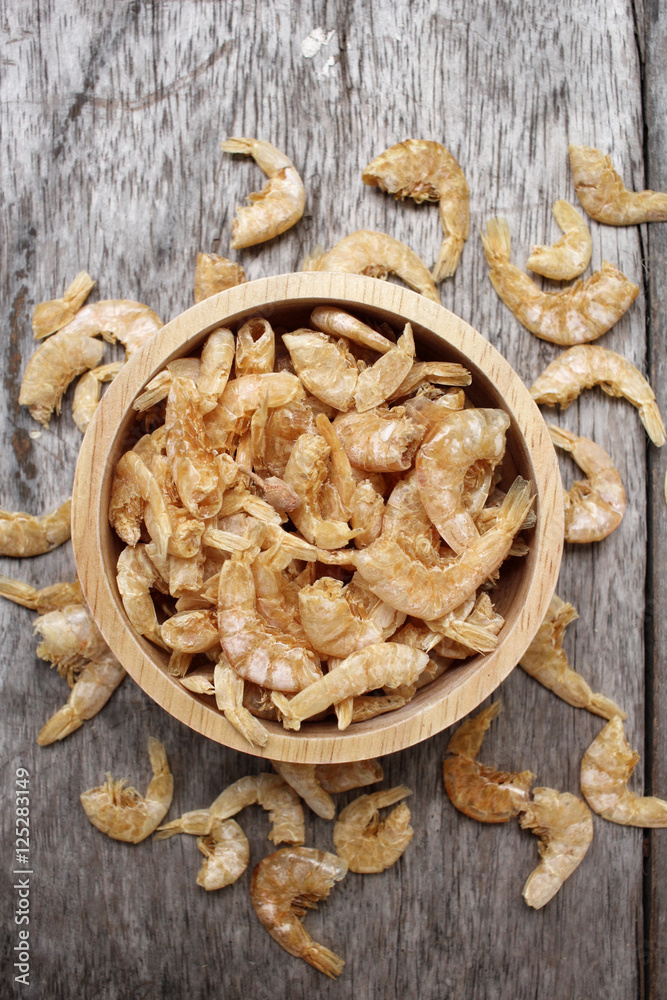 Fototapeta premium Dried shrimp