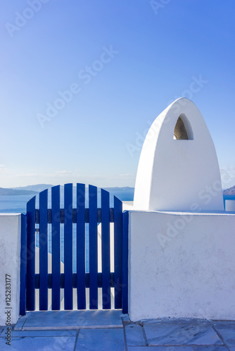 Door of Santorini island