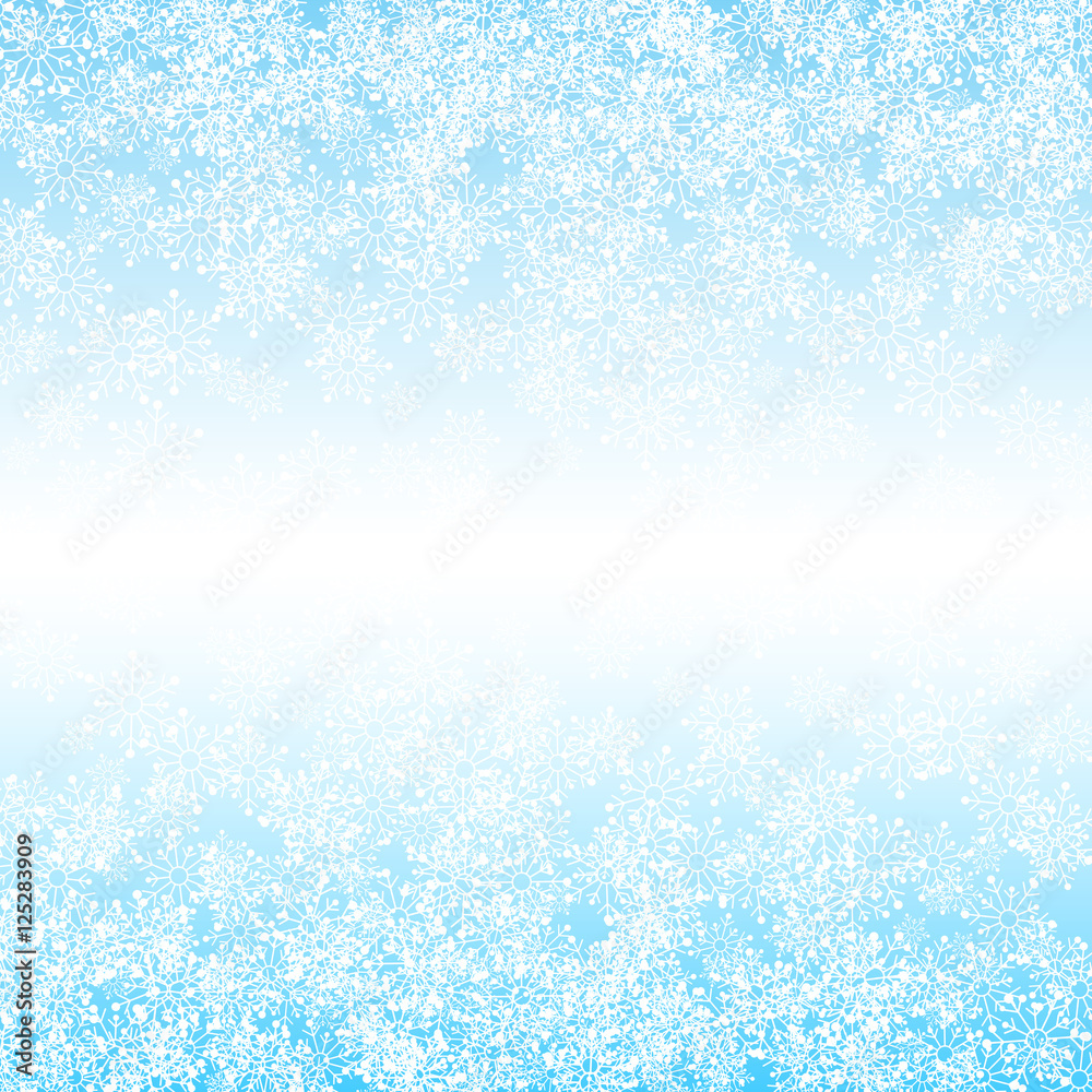 Fototapeta premium Winter background vector illustration. Christmas background