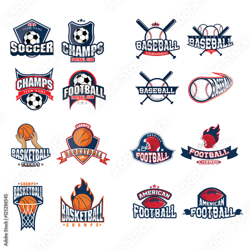 sports logo set