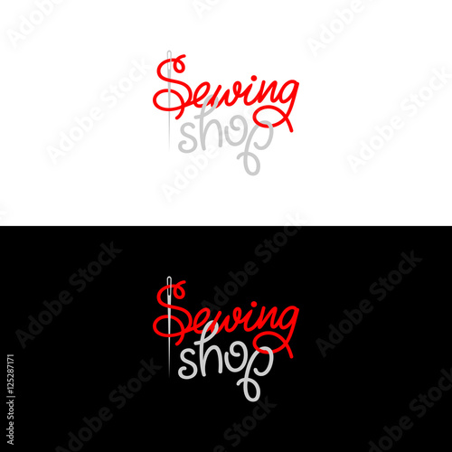 sewing shop logo