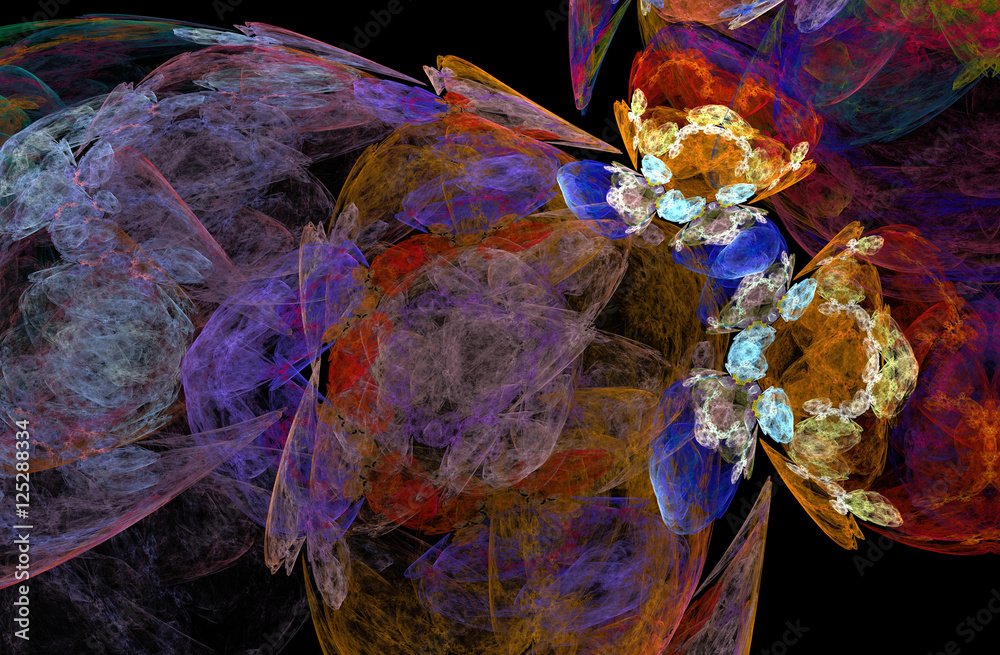 Obraz premium abstract fractal pattern