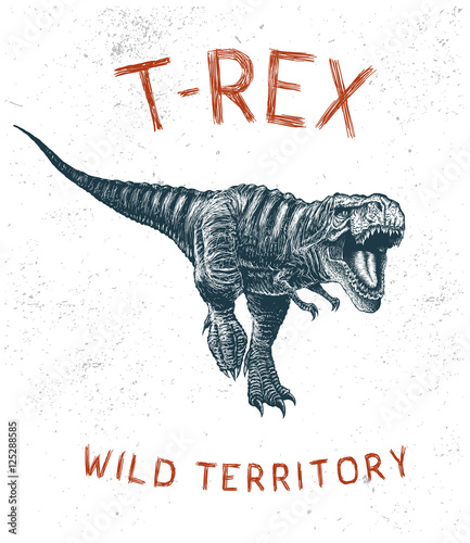 Dinosaur T-Rex running