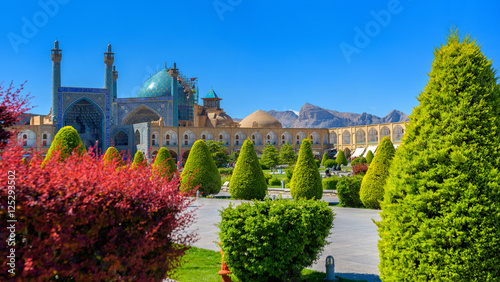 central square of the city of Isfahan photo