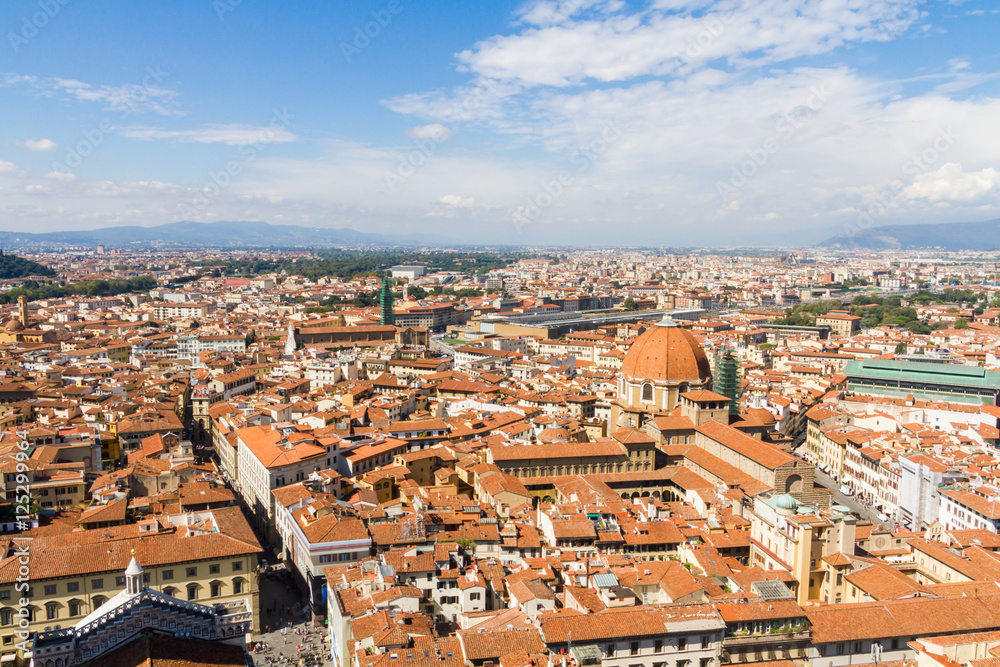 View from the Duomo, Florence.