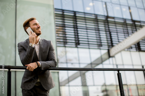 Modern successful businessman