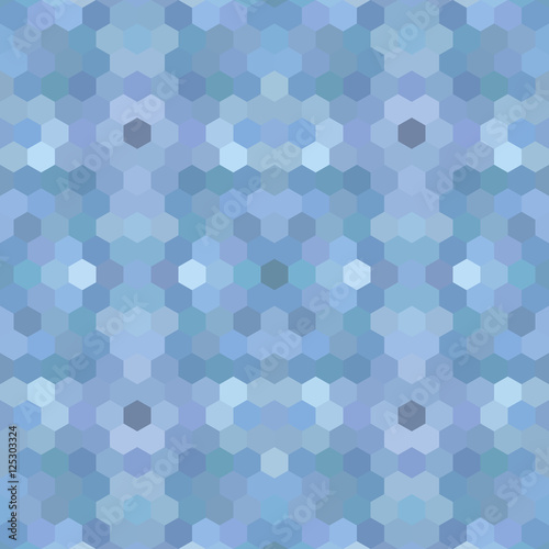 Wallpaper Mural Kaleidoscopic low poly hexagon style vector mosaic background Torontodigital.ca