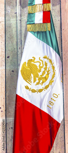 Mexican Independence Memorial Flag Alhondiga de Granaditas Guana photo
